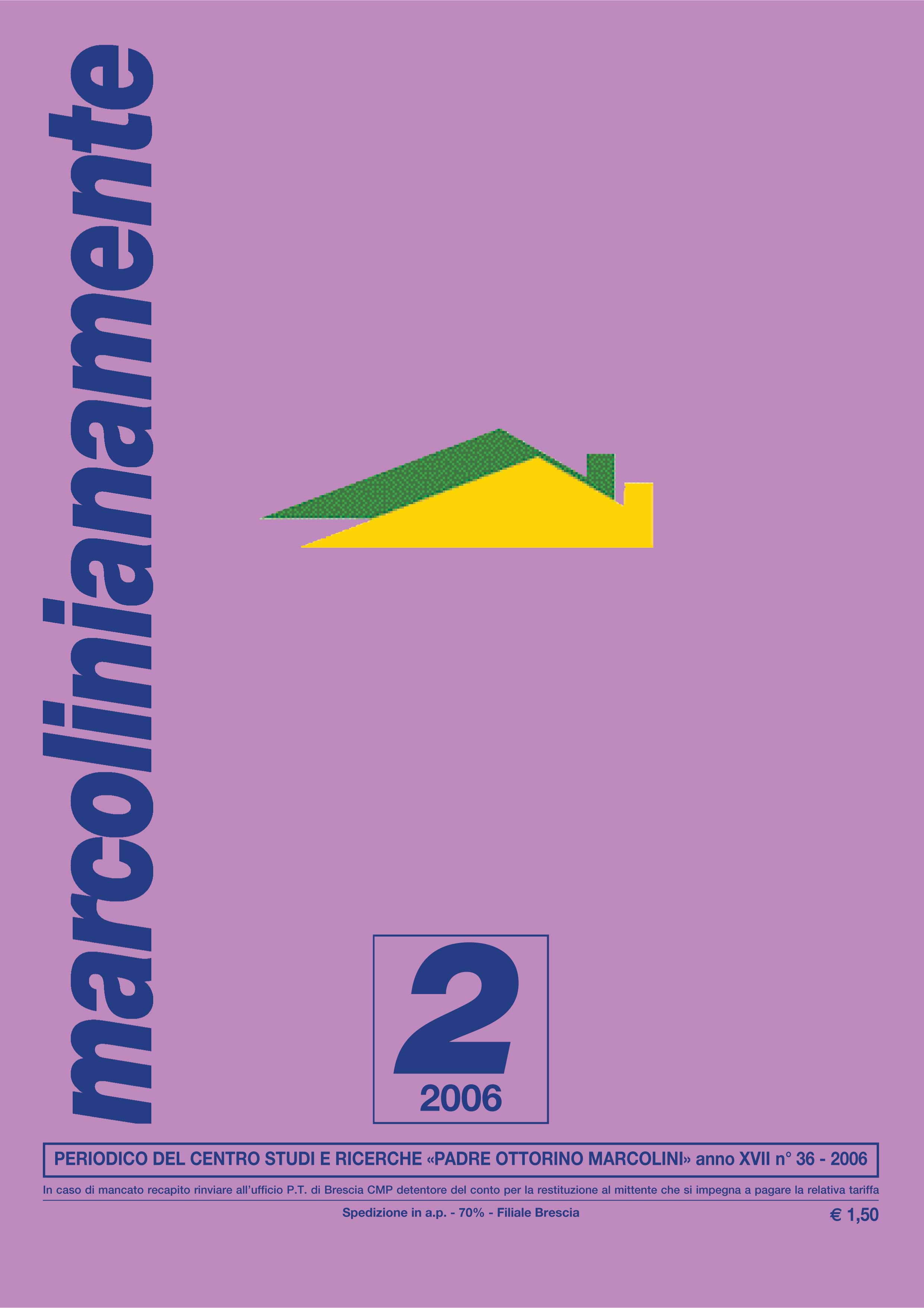 Marcolinianamente - Numero 36, anno 2006